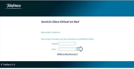 Telefónica lanza el servicio Disco Duro Virtual en Red
