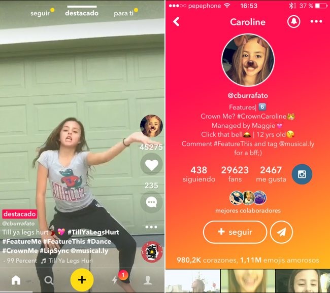 Musical.ly qué es, cómo funciona y por qué tiene tanto éxito entre los adolescentes Musical.ly qué es, cómo funciona y por qué tiene tanto éxito entre los adolescentes