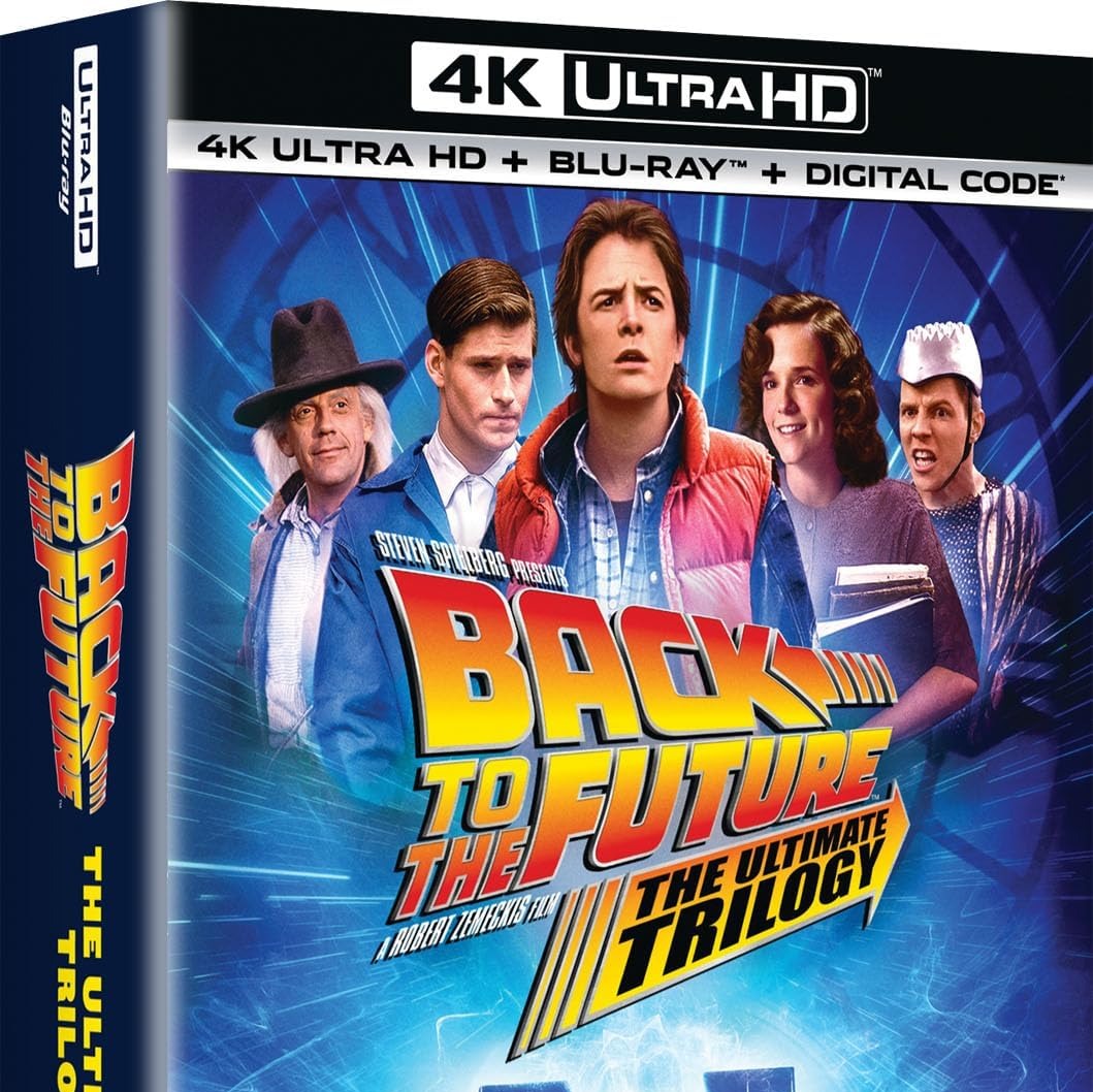 Trilogía Volver al futuro Blu-Ray 4K 7 discos
