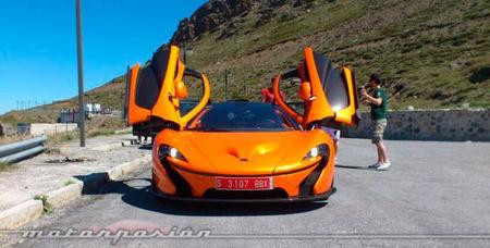 El McLaren P1 casi de producción ya rueda por España