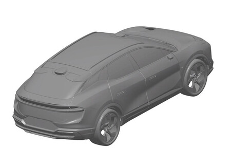 Lotus Eletre bocetos patente