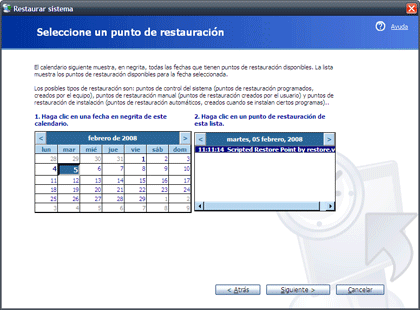 Crea puntos de restauración en Windows con un acceso directo