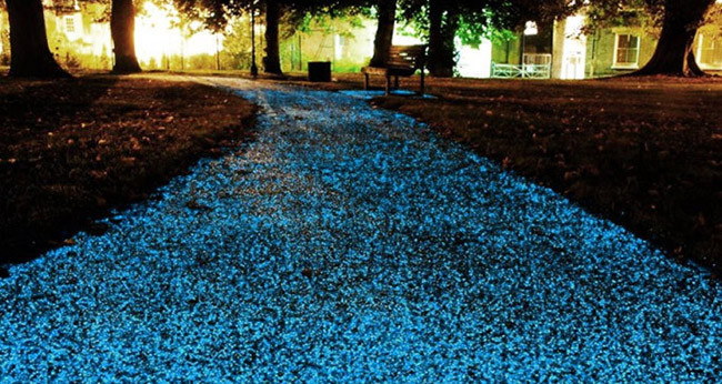 Pavimento luminiscente