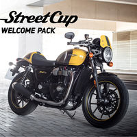Cómprate una Triumph Street Cup y olvídate del casco, la chaqueta y los guantes