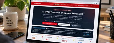 Cada semana, este mapa muestra los números más denunciados por spam, pero no refleja todas las llamadas de España