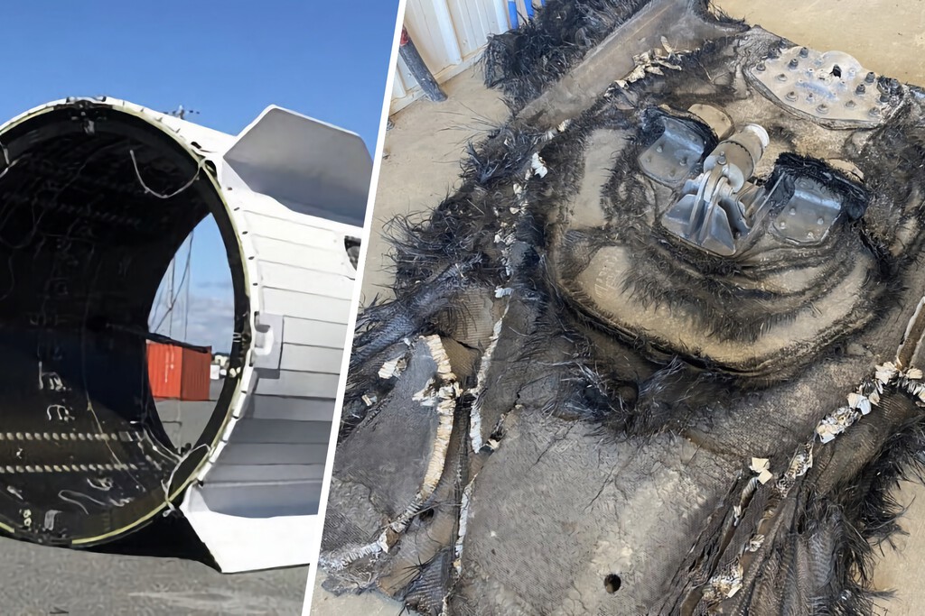 Una familia de agricultores encontró restos de fibra de carbono en su terreno. Resultó ser parte de una nave espacial