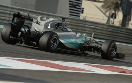Mercedes Pirelli Test