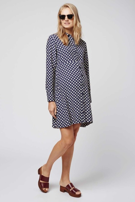 Vestido Premama Topshop Lunares