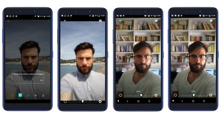 Modo Retrato Aclatel 3v