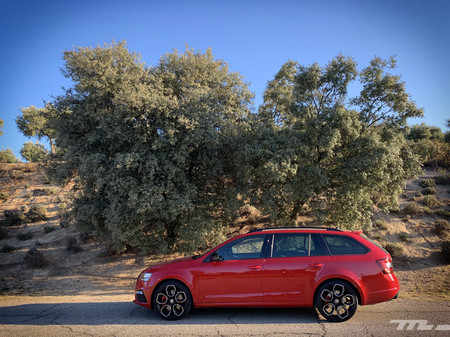 Skoda Octavia Combi RS 245 lateral