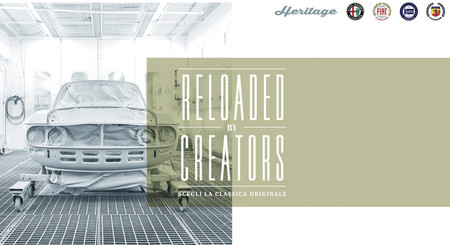 “Reloaded by Creators”: el programa de restauración de clásicos de Alfa Romeo, Abarth, Fiat y Lancia