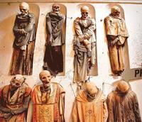 Las Catacumbas de los Capuchinos en Sicilia