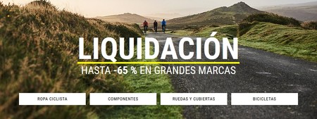 Hasta 65% de descuento en la liquidación de Wiggle para ciclistas: hay ropa, componentes, ruedas y bicicletas rebajadas