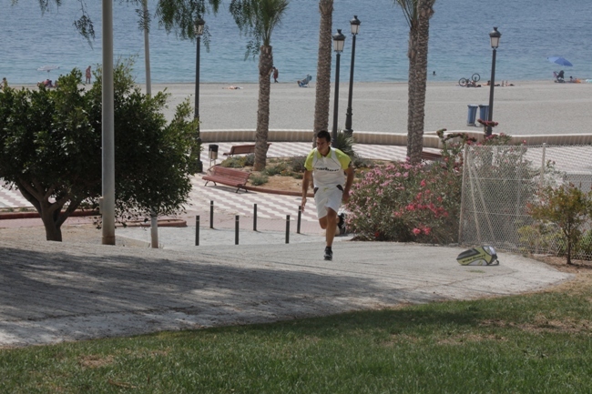 Preparación física en pádel. Entrenamiento en cuestas