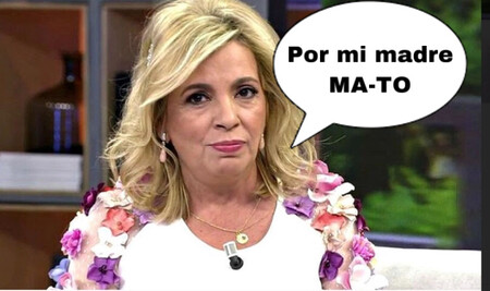 Carmen Borrego aplaude la actitud de María Teresa Campos y niega el polémico desplante a Jorge Javier Vázquez