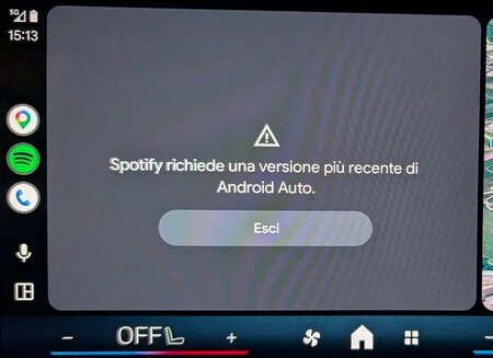 Spotify Android Auto Problema