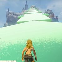 Rompe el récord en Zelda Tears of the Kingdom, crea el objeto más largo del juego y lo usa como puente