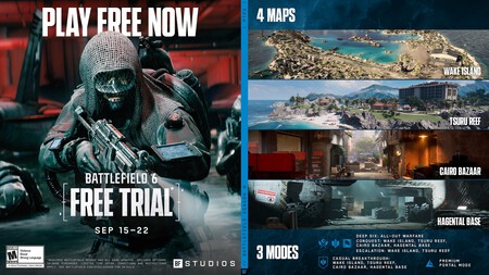 No es normal lo que está haciendo EA. No ha pasado ni un año desde su lanzamiento y Battlefield 6 ha estado gratis más de un mes