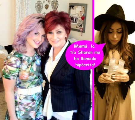 Sharon Osbourne por su hija MA-TA, ¿te enteras, Lady Gaga?