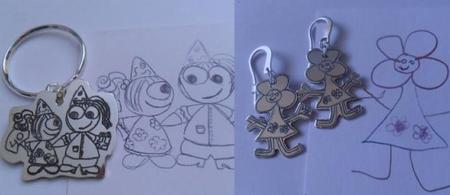 Kidsdoo, joyas de plata con el dibujo de tus hijos