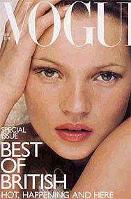 Kate Moss, la supermodelo no es tan super