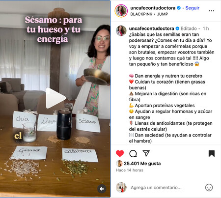Comer Semillas Bien