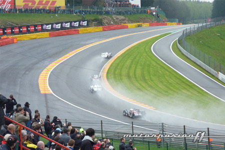 Eau Rouge salida 6 horas Spa-Francorchamps 2012