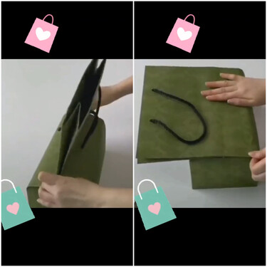 Las bolsas de cartón reutilizadas pueden ser tus nuevos porta pañuelos: una idea creativa, fácil y muy resultona 