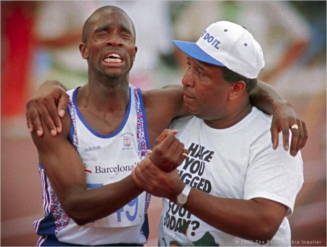 Derek Redmond, Motivación deportiva, Esfuerzo, sacrificio