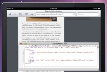 La versión de Safari para iPhone OS acepta el uso de plugin