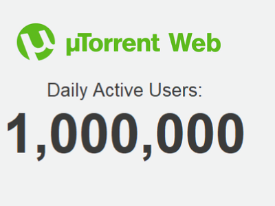 El recién lanzado uTorrent Web ya tiene más de un millón de usuarios activos al día