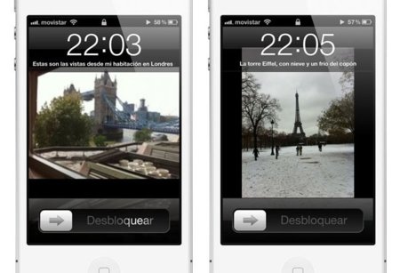 Lock Slideshow, imágenes aleatorias en la pantalla de bloqueo de tu iPhone/iPod touch desde Facebook, tu música o tus fotos