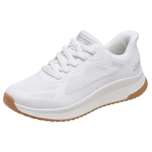 Skechers - Bobs Squad 4 - Staple Look para: Mujer Color: White Mesh Talla: 35