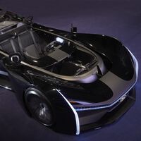 Este es el P1 del Team Fordzilla, el coche de competición virtual de Ford definitivo 