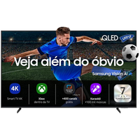 QLED com IA em oferta: Samsung Vision AI TV QLED Ultra 4K tem 18% de desconto na Amazon 