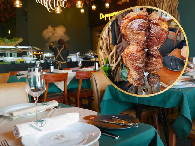 Gauchinho: el buffet brasileño donde puedes comer jabalí, cortes premium, mariscos, sushi y más de 30 espadas ilimitadas en CDMX