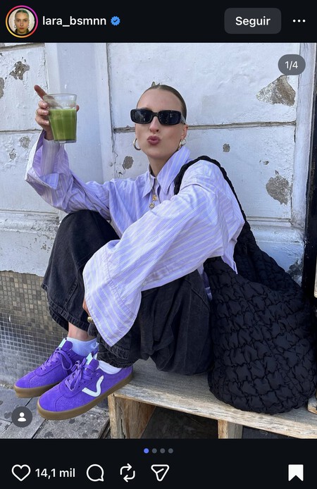 Nuevas New Balance Bonitas Morado Lila Malva Pastel Alegres Comodas