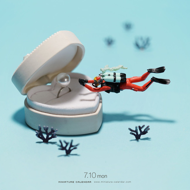Miniature Calendar Tatsuya Tanaka 26