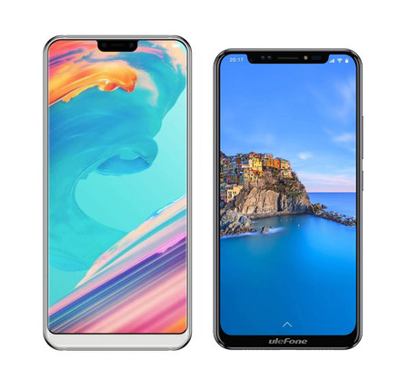 Ulefone T2 Pro y Ulefone X: nuevo gama media chino con chip MediaTek Helio 70 y pantalla a lo iPhone X