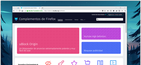 Mozilla rediseña por completo la página de complementos de Firefox