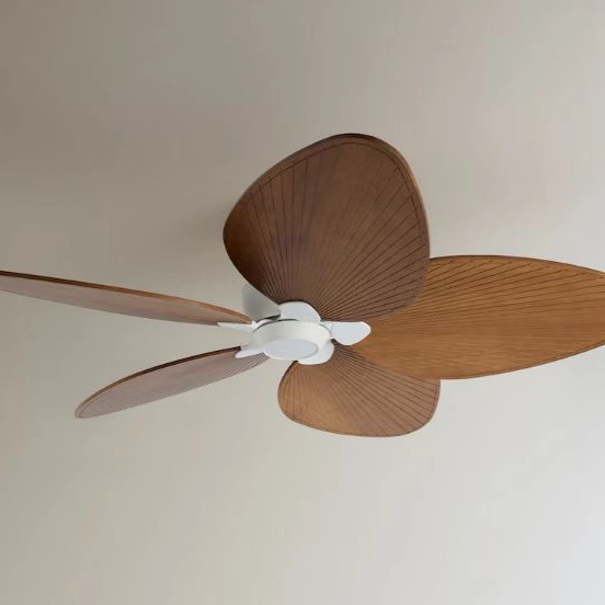 Ventilador de techo con luz LED y motor DC Alma Sulion Natural

