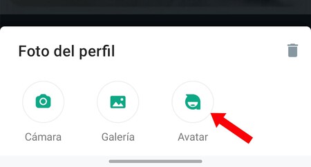 Whatsapp Avatares Elegir
