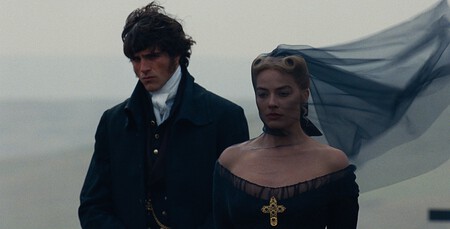 Jacob Elordi Y Margot Robbie En Cumbres Borrascosas
