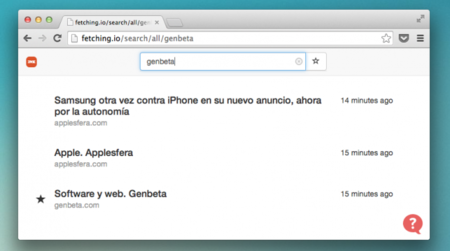 Fetching.io, indexa toda tu actividad red para facilitar las búsquedas