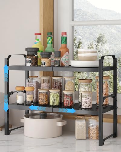 UMDONX 2 Piezas Estanteria Cocina Metalica