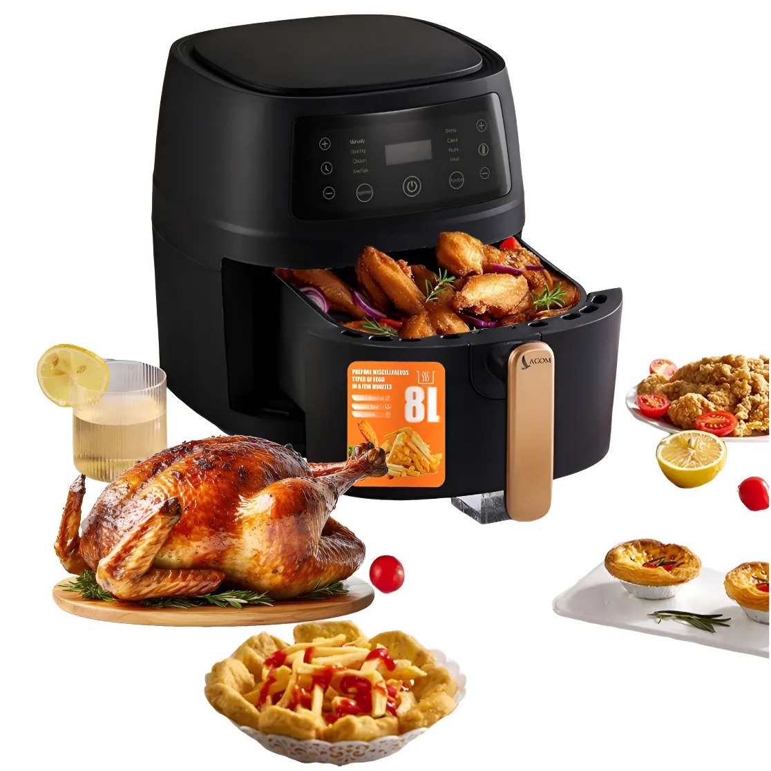 Freidora de aire de 2400W