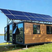 Amazon liquida una casa prefabricada plegable con opción solar, cocina, baño y varios dormitorios, por menos de 8.800 euros