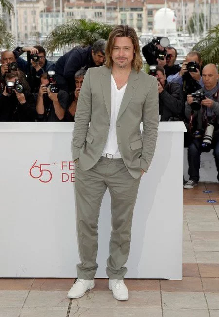 Los looks de Brad Pitt en el Festival de Cannes 2012: ¿informal o de etiqueta?