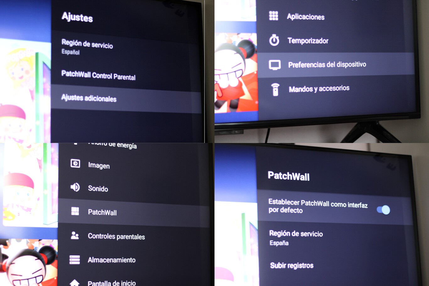 Qué es la capa de personalización PatchWall de los televisores Xiaomi y cómo desactivarla