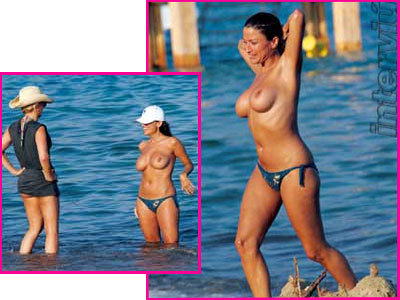 Rebecca Loos luce cuerpo en Saint-Tropez